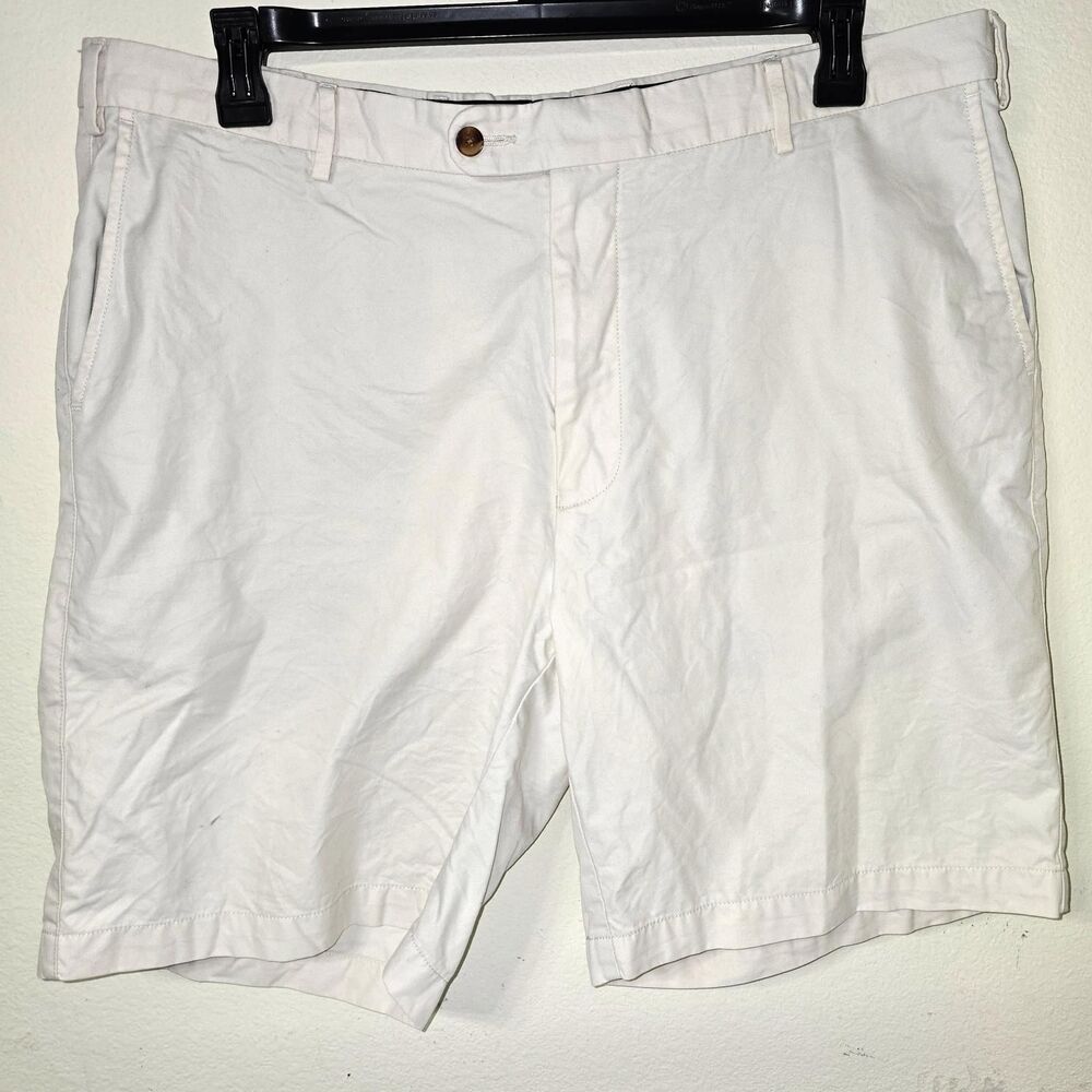 Peter Millar Men's Khaki Shorts 100% Pima Cotton - Size 40